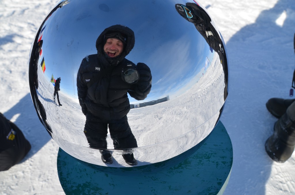 Lee Abbamonte South Pole Globe